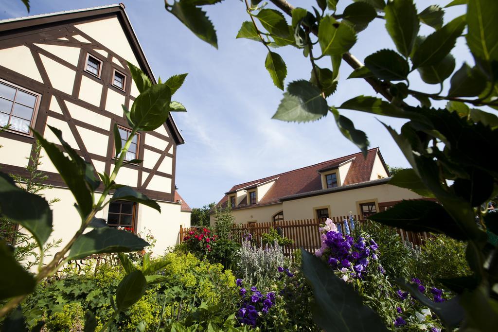 Pension Alte Schmiede Zabeltitz ภายนอก รูปภาพ